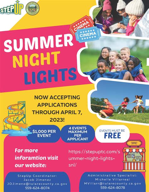 summer night lights program